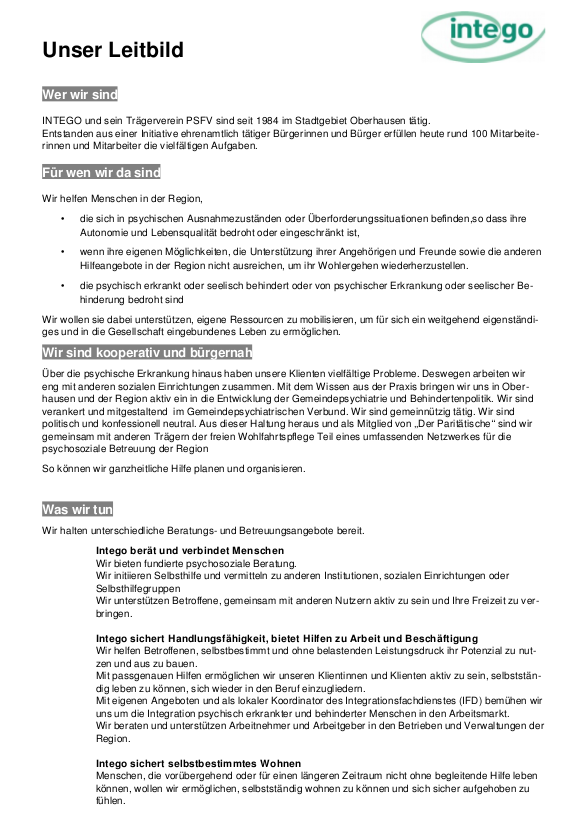 Screenshot - Leitbild I